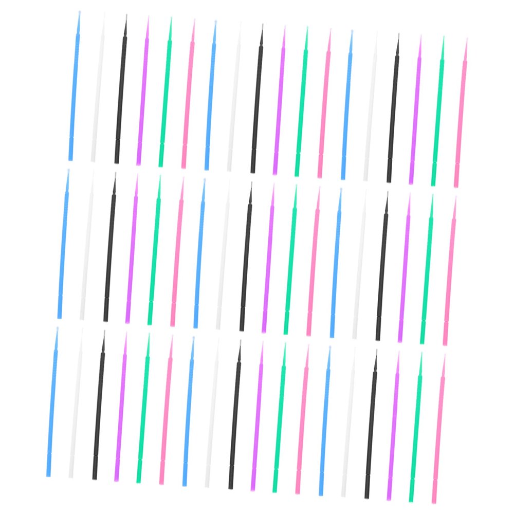 MUCKLILY 600pcs Quality Eyelash Makeup Brush Tool Eyelash Cleaning Brush Beauty Tool