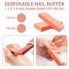 200-Count 3-Piece Pedicure Kit  Nail File, Pumice Pad & Buffer  Disposable, Individually Wrapped for Foot Care, Travel & Home Use view 3