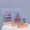 Acycoin2A DIY Acrylic Nail Art Sample Display Board Transparent Color Rack view 4