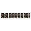 German Shepherd Nail Stickers 50 Sheets Gloss Nail Strips Bundle Long Lasting Gel Nail Stickers Art Decals Easy to Apply and Remove for Women DIY Decorations view 1