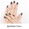 German Shepherd Nail Stickers 50 Sheets Gloss Nail Strips Bundle Long Lasting Gel Nail Stickers Art Decals Easy to Apply and Remove for Women DIY Decorations view 2