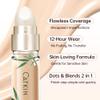 CATKIN Full Coverage Dual-Ended Liquid Concealer Eraser Dark Circles Treatment, Creamy Blendable smooth formula for Blemishes Redness, Long Lasting Waterproof, Sponge Tip Included 5g C04 SILK view 2