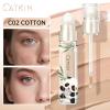 CATKIN Full Coverage Dual-Ended Liquid Concealer Eraser Dark Circles Treatment, Creamy Blendable smooth formula for Blemishes Redness, Long Lasting Waterproof, Sponge Tip Included 5g C02 COTTON view 4