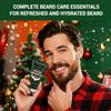 Advent Beauty Calendar for Adults 2025 Rinse & Robust Beard Care Kit Christmas Gifts for Men Skincare Beauty Advent Calendar for Men Christmas 24 Days Countdown Calendar Beard Care Grooming view 3
