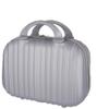 Hard-Shell Makeup Travel Case, 13-Inch Cosmetic Carrying Case with Elastic Strap, Abs Luggage Organizer and Anti-Slip Feet view 1