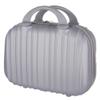 Hard-Shell Makeup Travel Case, 13-Inch Cosmetic Carrying Case with Elastic Strap, Abs Luggage Organizer and Anti-Slip Feet view 2