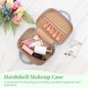 Hard-Shell Makeup Travel Case, 13-Inch Cosmetic Carrying Case with Elastic Strap, Abs Luggage Organizer and Anti-Slip Feet view 3
