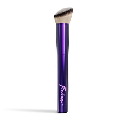 Angled Foundation Brush for Eyes & Nose  Precise Blending Makeup Brush for Flawless Coverage  Soft, Non-Shedding, Cruelty-Free Brush for Spot Concealing & Hard-to-Reach Areas