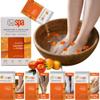 BCL Spa Mandarin + Mango Professional Pedicure Kit Foot Spa Set  Exfoliate, Hydrate & Refresh Skin | Dead Sea Salt Soak, Sugar Scrub, Moisture Mask & Massage Cream | Professional & Home Uses view 1