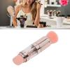 5 in 1 Makeup Brush Rose Gold Multifunctional Foundation Sponge Loose Powder Eyebrow Eyeshadow Lip Brush Telescopic Design for Travel Home Cosplay view 2