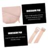 Adjustable Underarm Sweat Pads for Work Shirts, Beige Polyester view 3
