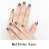 Cute Bat Nail Stickers 50 Sheets Gloss Nail Strips Bundle Long Lasting Gel Nail Stickers Art Decals Easy to Apply and Remove for Women DIY Decorations view 2