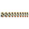 Mid-Century Modern Art Cat Nail Stickers 50 Sheets Gloss Nail Strips Bundle Long Lasting Gel Nail Stickers Art Decals Easy to Apply and Remove for Women DIY Decorations view 1