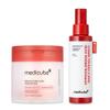 medicube Swipe & Spray Red duo for Troubled Skin: Red Succinic Acid Panthenol Facial Peeling Pads and Power Soothing Spray view 1