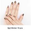 Cat Kiss Nail Stickers 50 Sheets Gloss Nail Strips Bundle Long Lasting Gel Nail Stickers Art Decals Easy to Apply and Remove for Women DIY Decorations view 2