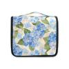 Watercolor Hydrangea Toiletry kit for Men with Hanging Hook Essentials Waterproof Cosmetic Bag Camping view 2
