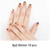 Greece Island Sunset Landscape Nail Stickers 50 Sheets Gloss Nail Strips Bundle Long Lasting Gel Nail Stickers Art Decals Easy to Apply and Remove for Women DIY Decorations view 2