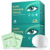60PCS Eyelid Wipes for Dry Eyes & Blepharitis Relief, Tea Tree Oil Eye CleansingWipes, Soothes Face Cleansing, Dual Use Eyelid & Lash Wipes, Daily Eye Care for Women Men, Travel Essentials view 1