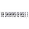 Snowy Train Tracks Nail Stickers 50 Sheets Gloss Nail Strips Bundle Long Lasting Gel Nail Stickers Art Decals Easy to Apply and Remove for Women DIY Decorations view 1