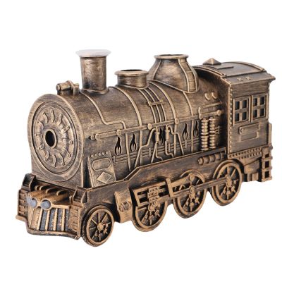 Pssopp Train Humidifier, 300ml Capacity Vintage Steam Train Diffuser Ultrasonic Cool Mist Humidifier for Office Bedroom