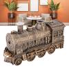 Pssopp Train Humidifier, 300ml Capacity Vintage Steam Train Diffuser Ultrasonic Cool Mist Humidifier for Office Bedroom view 3