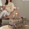 Pssopp Train Shape Humidifier, 300ml Capacity Cool Mist Diffuser Large Room Aromatherapy Diffuser for Bedroom Office Hotel view 2