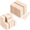1200 Pcs Large Wax Sticks & 3000 Pcs 4.5 Inch Popsicle Sticks for Crafts view 1