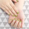 Funny Ladybug Holding Umbrellas Nail Stickers 50 Sheets Gloss Nail Strips Bundle Long Lasting Gel Nail Stickers Art Decals Easy to Apply and Remove for Women DIY Decorations view 4