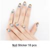 Candy Land Nail Stickers 50 Sheets Gloss Nail Strips Bundle Long Lasting Gel Nail Stickers Art Decals Easy to Apply and Remove for Women DIY Decorations view 2