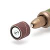 10 Pcs 12.5mm Grit 80# Sanding Bands +3.17mm Mandrel Rotary Tool Drill Bits view 3