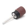 10 Pcs 12.5mm Grit 80# Sanding Bands +3.17mm Mandrel Rotary Tool Drill Bits view 4