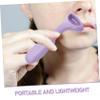 EPIGEIST Painless Hair Removal Razor for Women Compact Facial Hair Remover for Upper Lip Armpit and Legs Travel Size Personal Shaver Ergonomic Design for Smooth Skin view 3