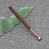 1pc Hand Crafted Makeup Brushes Soft Goat Weasel Badger Hair Powder Blush Eye Shadow Blending Eyebrow Brush Rosewood Handle Professional Make Up Brushes (HL136) view 3