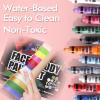 PASNOWFU 14 Colors Face Body Painting Kit, Full Coverage Water Based Face Paint Set for Cosplay Skull Joker Zombie Vampire, Highly Pigmented Body Paint Cream for Adult Carnival Halloween SFX Makeup view 3
