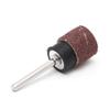 10 Pcs 12.5mm Grit 80# Sanding Bands +3.17mm Mandrel Rotary Tool Drill Bits view 3