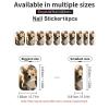 Cute Chihuahua Nail Stickers 50 Sheets Gloss Nail Strips Bundle Long Lasting Gel Nail Stickers Art Decals Easy to Apply and Remove for Women DIY Decorations view 3