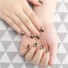 Cute Chihuahua Nail Stickers 50 Sheets Gloss Nail Strips Bundle Long Lasting Gel Nail Stickers Art Decals Easy to Apply and Remove for Women DIY Decorations view 4
