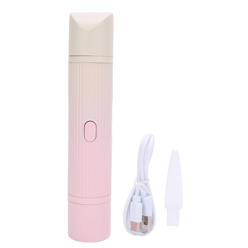 2 in 1 Women's Electric Trimmer with Dual Head Design for Full Body Hair Removal Rechargeable, Lightweight, and Easy to Clean (Gradient Pink)