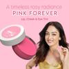 RG Lip Cheek Tint - Pink Forever, With Goodness Of Vitamin E & Castor Oil, Nourishes & Hydrates Dry Chapped Lips, Blush & Eyeshadow For Women & Girls|Matte Finish 5 G view 3