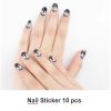 Chicago Skyline Nail Stickers 50 Sheets Gloss Nail Strips Bundle Long Lasting Gel Nail Stickers Art Decals Easy to Apply and Remove for Women DIY Decorations view 2