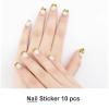 Golf Sport Nail Stickers 50 Sheets Gloss Nail Strips Bundle Long Lasting Gel Nail Stickers Art Decals Easy to Apply and Remove for Women DIY Decorations view 2