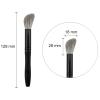 1pc Hand Crafted Makeup Brushes Soft Blue Fox Goat Hair Powder Contour Eye Shadow Blending Brush Ebony Wood Handle Professional Make Up Brushes (W03) view 2