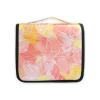 Abstract Bright Flowers Travel Toiletry Bag Men with Hanging Hook Necessities Waterproof Toiletry Bag Cruises view 2