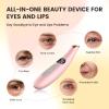 DOCOCO Eye Lift Wand, 3 Modes Eye Massager Wand, Eye Massager for Dry Eyes, Dark Circles and Puffiness, Eye Lifting Device for Fine Lines, Pink view 2