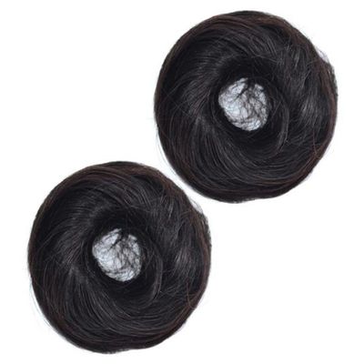 DECOMELODY 2Pcs Hair Doughnut Shaper Set for Updo Hairstyles Bun Holders for Women and Girls Hair Bun Maker and Chignons