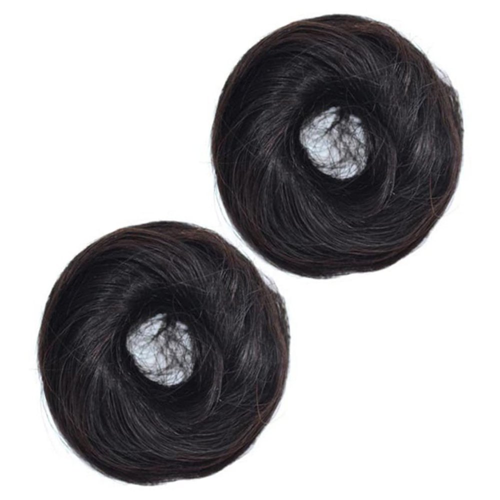DECOMELODY 2Pcs Hair Doughnut Shaper Set for Updo Hairstyles Bun Holders for Women and Girls Hair Bun Maker and Chignons