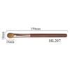 1pc Hand Crafted Makeup Brushes Soft Goat Weasel Badger Hair Powder Blush Eye Shadow Blending Eyebrow Brush Rosewood Handle Professional Make Up Brushes (HL207) view 2
