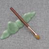 1pc Hand Crafted Makeup Brushes Soft Goat Weasel Badger Hair Powder Blush Eye Shadow Blending Eyebrow Brush Rosewood Handle Professional Make Up Brushes (HL207) view 3
