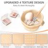 senbowe 3 in 1 Makeup Brush Cleaner Mat, Silicone Makeup Brush Cleaner Bowl Cosmetic Brushes Cleaning Pad Tool Organizer for Storage and Air Drying, Make Up Brush Washing Tool for Sponge view 4