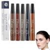Eyebrow Pen Long-Lasting Natural Makeup for Women Eyebrow Pen with 4 Fork for Eyebrows Hairline & Beard (04) view 4